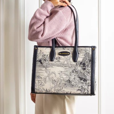 Floral tote bag thumbnail 1